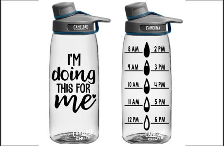 Water Bottle Tracker Vinyl Decal Only $9.99 Shipped!