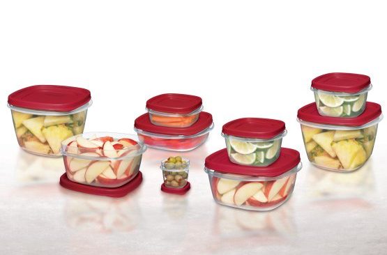 Rubbermaid Easy Find Lids Food Storage Container Set, 24-Piece Set—$10.00