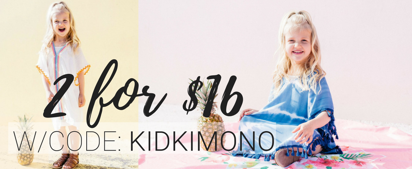 Cents of Style – 2 For Tuesday – CUTE Kids Kimonos – Just 2 for $16.00! FREE SHIPPING!