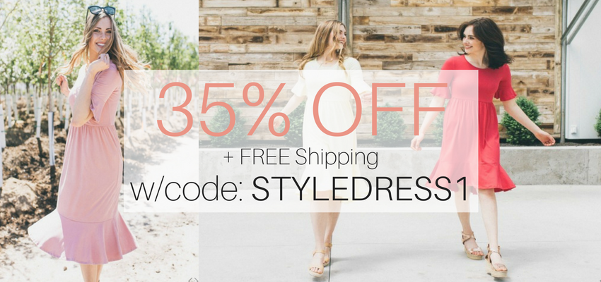 Style Steals at Cents of Style! Spring Dresses for 35% Off! FREE SHIPPING!