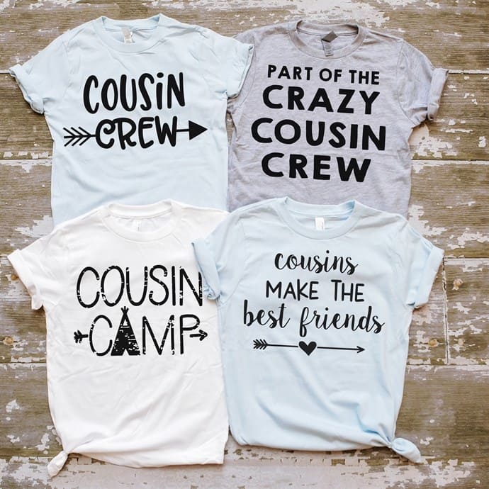 Cousin Tees (Youth + Adult) Only $13.99!