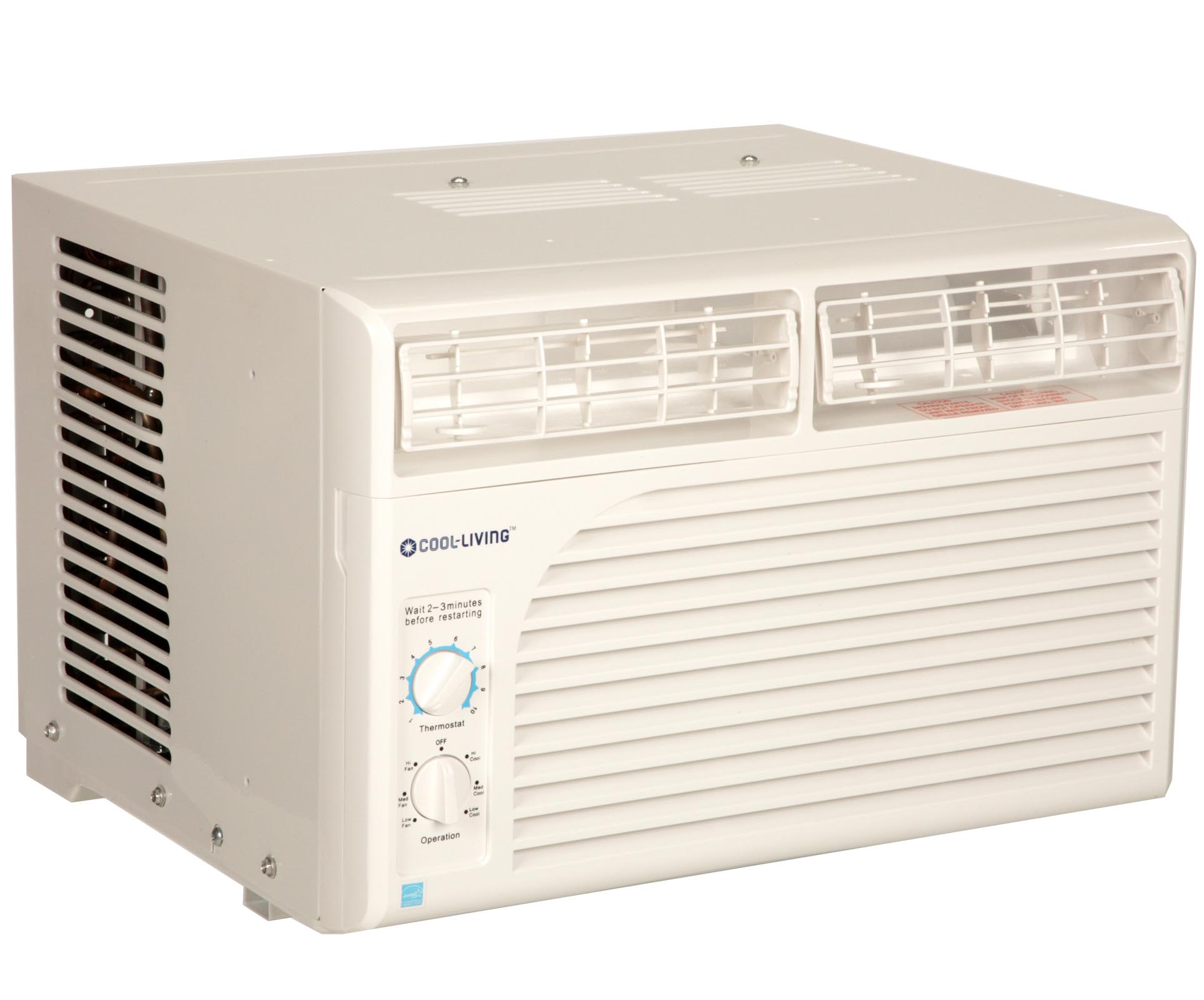 Cool Living 5,000 BTU 9.7 EER 115V Window Mount Room Air Conditioner AC Unit—$125.99!