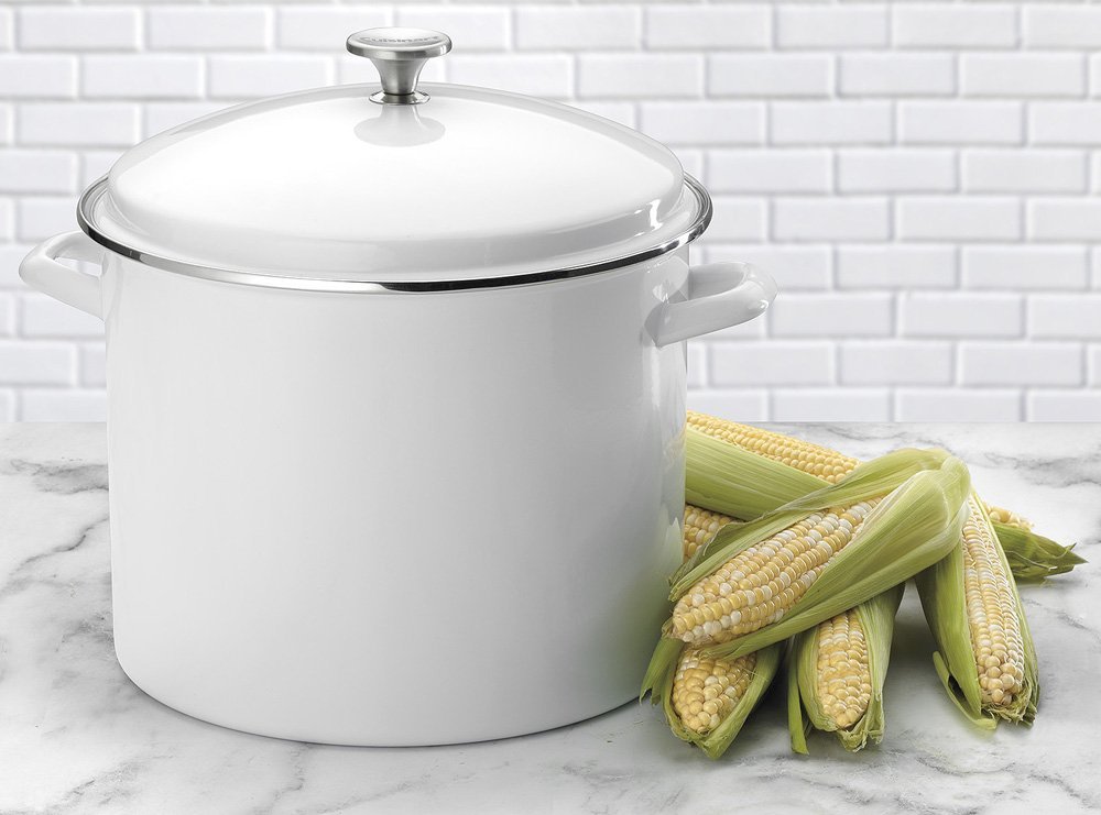 Cuisinart Enamel Stockpot with Cover (16Quart) Only $28.99!