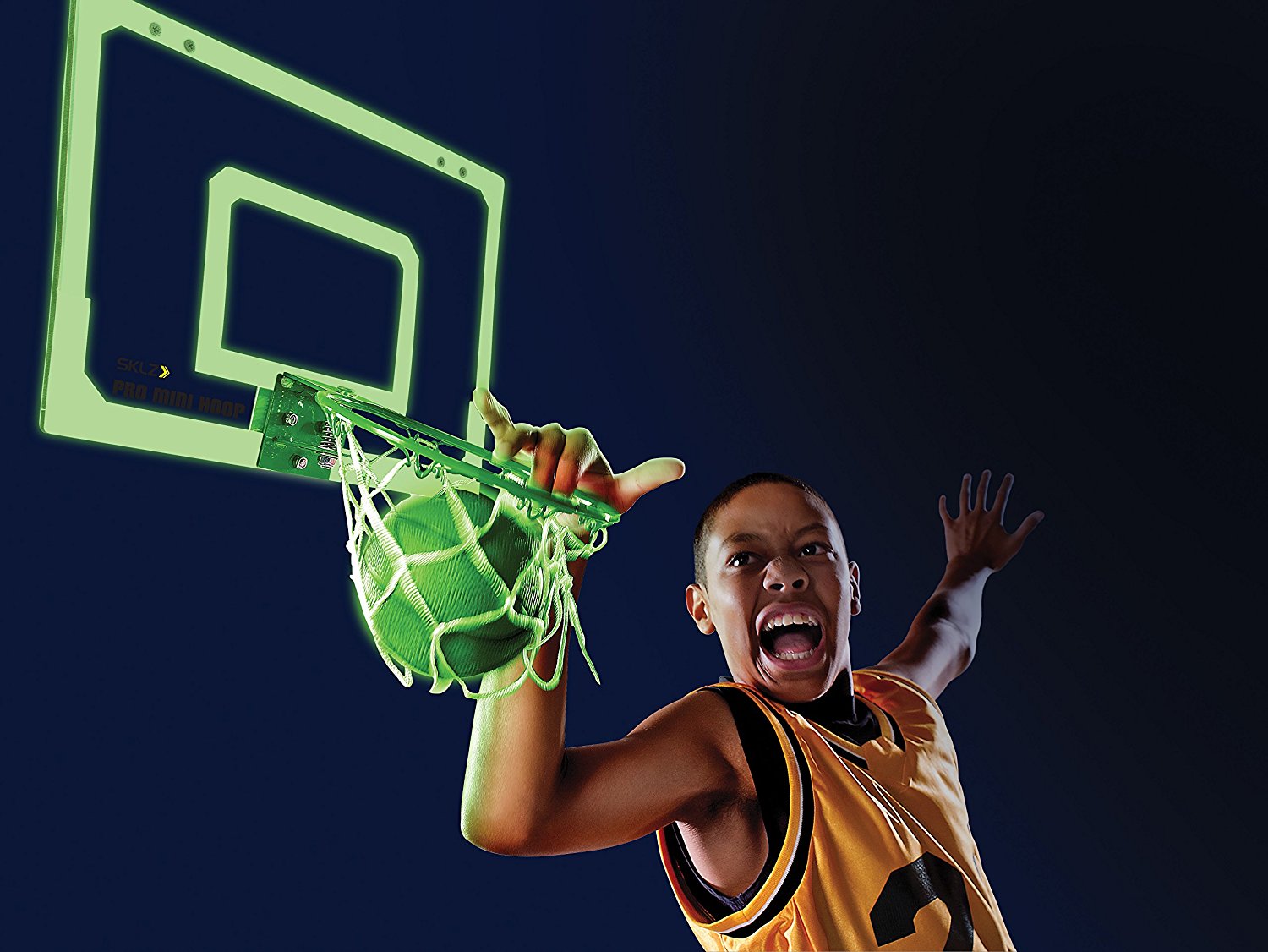 SKLZ Pro Glow in the Dark Mini Basketball Hoop Just $16.80!