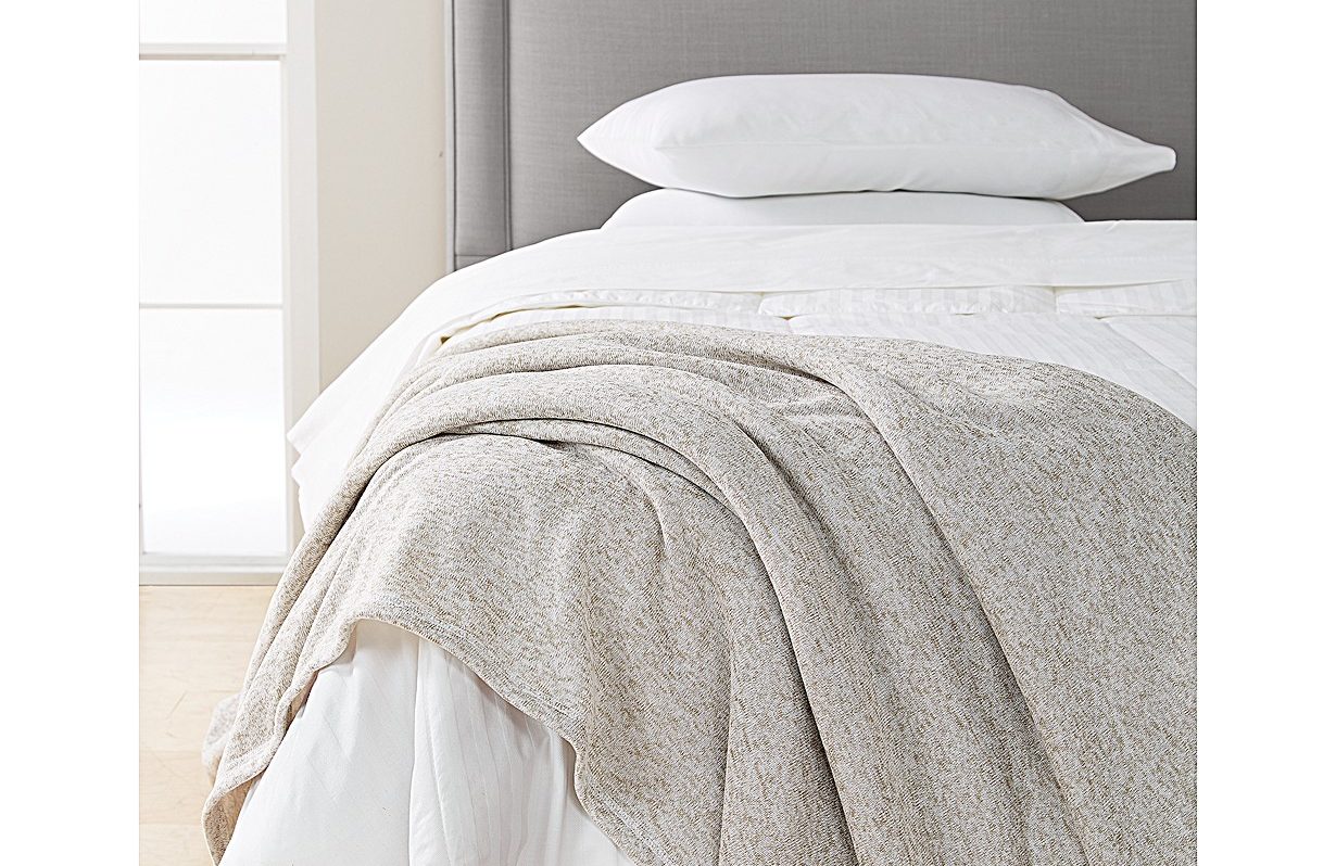 Heathered Sweater Fleece Blankets From $9.96! Normally $80+ From Macy’s!