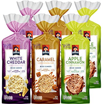 Quaker Gluten Free Rice Cakes Variety Pack (6 count) Only $10.99!