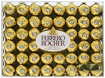 Ferrero Rocher Fine Hazelnut Chocolates, 48-ct Just $11.26!! Great for Mother’s Day!