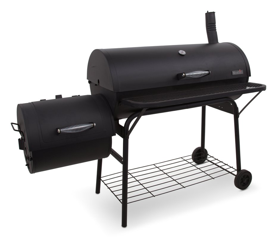 American Gourmet Deluxe Offset Charcoal Smoker & Grill Only $135.26 Shipped!