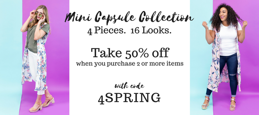 Cute Mini Capsule Collection from Cents of Style! 50% off with FREE Shipping!