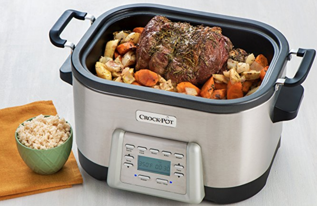 Crock-Pot 6-Quart 5-in-1 Multi-Cooker Just $75.30! (Reg. $149.99)