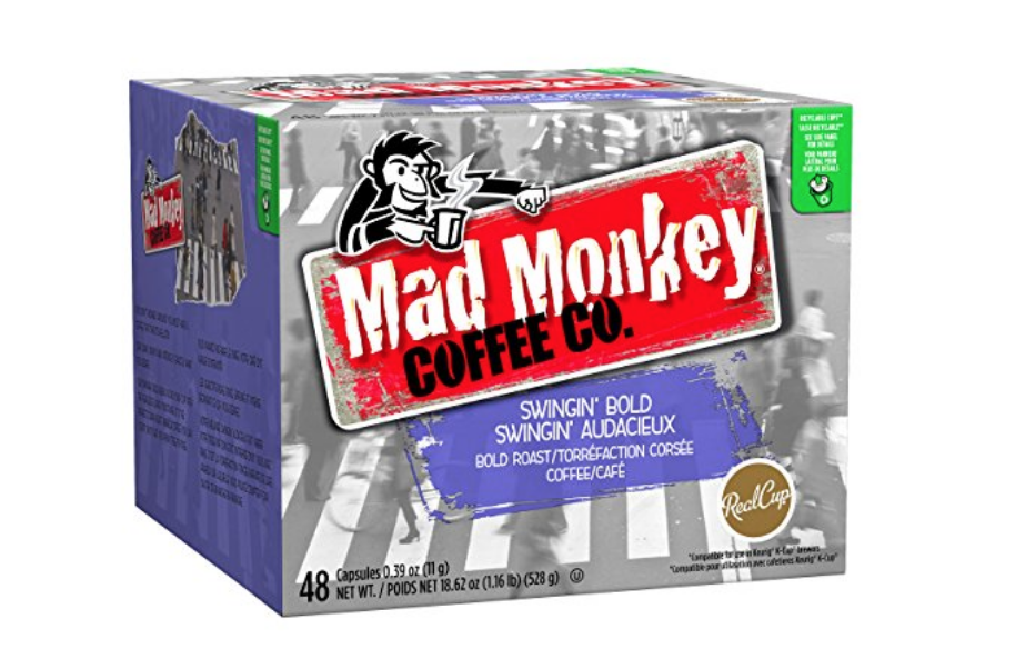 Mad Monkey Coffee Capsules, Swingin Bold 48-Count Just $14.41 Shipped!