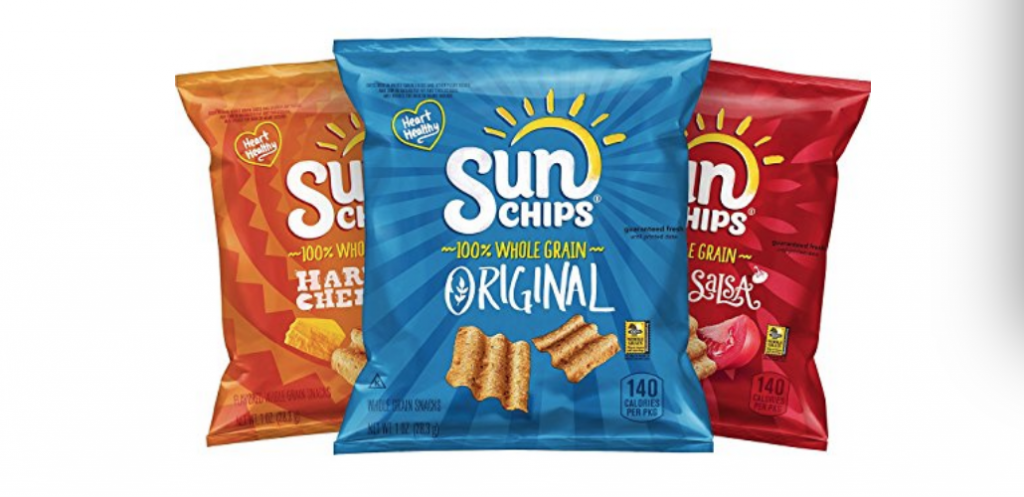 SunChips Multigrain Chips Variety Pack, 40 Count $11.95 Shipped!