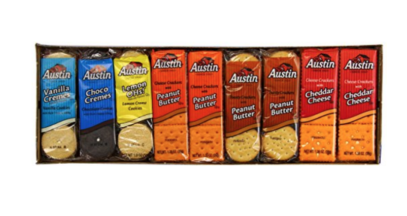 Austin Cookies and Crackers Variety Snack Packs 45-Count Just $11.99!