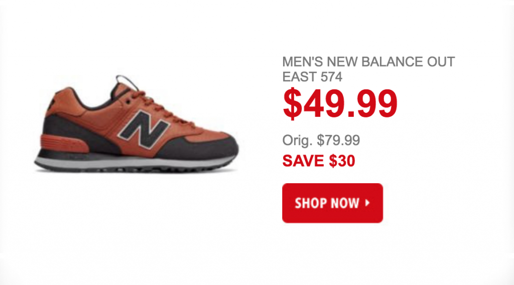 Men’s Retro New Balance Sneakers Just $49.99 Today Only! (Reg. $79.99)