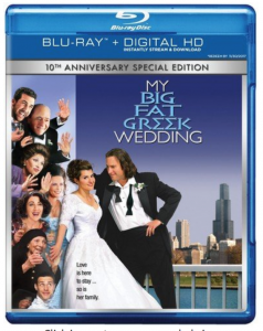 My Big Fat Greek Wedding 10th Anniversary Special Edition Blu-Ray Just $5.99!