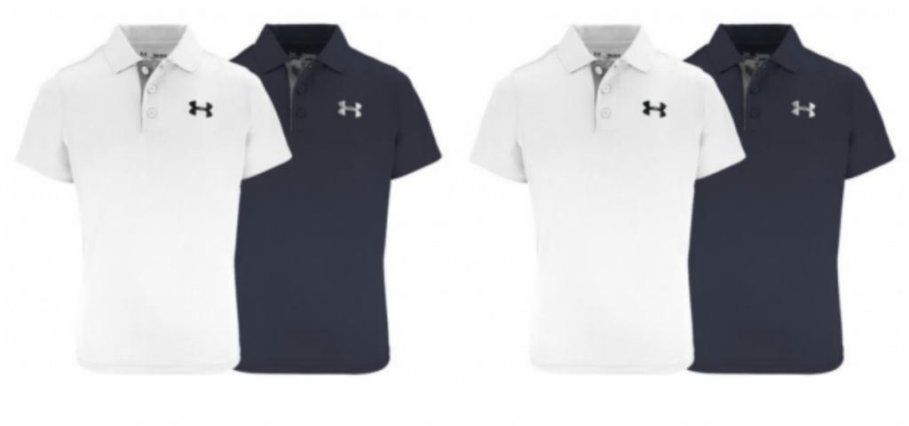 Under Armour Boys’ Match Play Polo 2-Pack $30.00 Shipped!