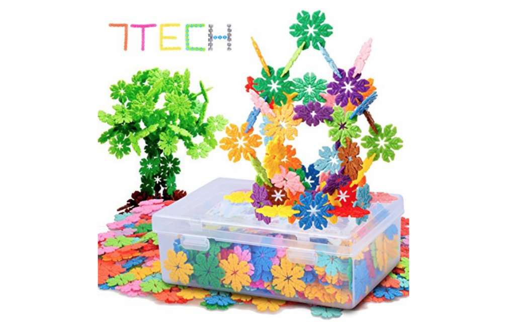 300-Piece Snowflake Building Blocks Stem Educational Toy Just $9.99! (Reg. $39.99)
