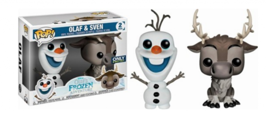 Funko POP Disney: Frozen 2PK – Olaf and Sven Just $9.99 Today Only!