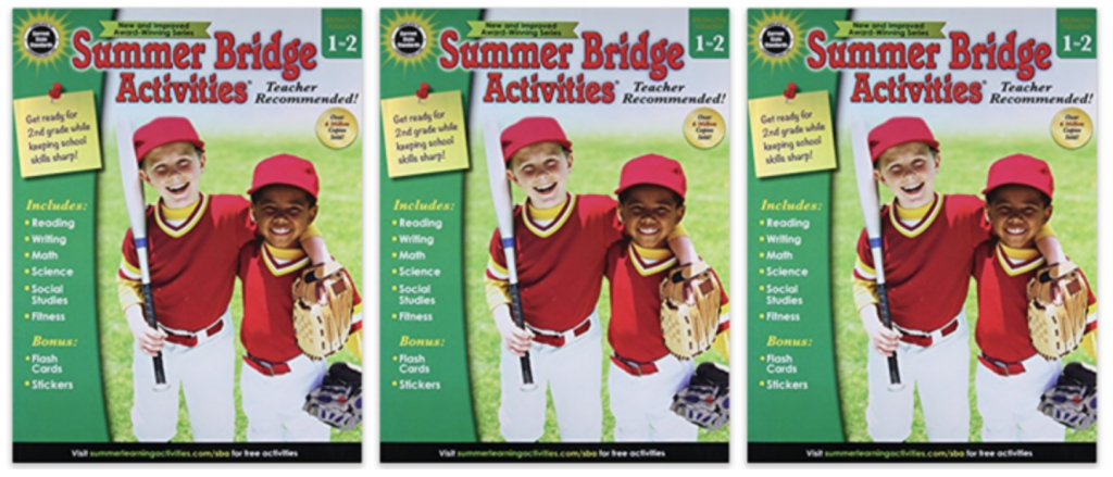 Summer Bridge Activities Grades 1-2 Just $10.00! (Reg. $14.99)