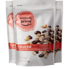 Prime Exclusive: Wickedly Prime Trail Mix, Cherry Fest 3-Count Just $8.15!