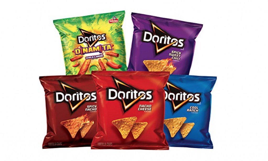 Doritos Flavored Tortilla Chip Variety Pack 40-Count Just $13.53 Shipped!