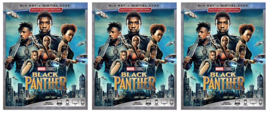 BLACK PANTHER Blu-Ray/Digital Just $22.99 For Prime Members!