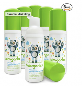 Babyganics On-The-Go Foaming Hand Sanitizer 6-Pack Just $11.25 Shipped!