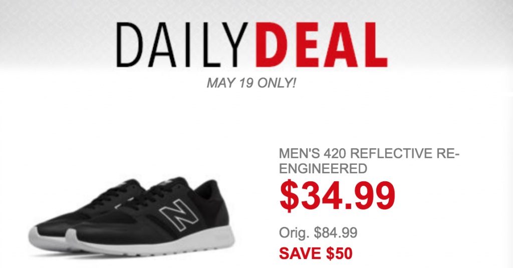 Men’s 420 Reflective New Balance Sneakers Just $34.99 Today Only!