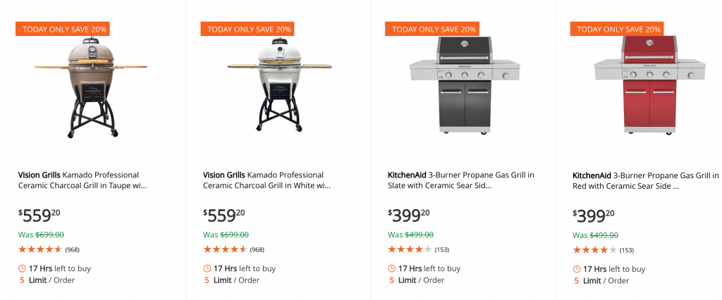 Save 20% On Select Grills & Smokers Today Only At Home Depot!