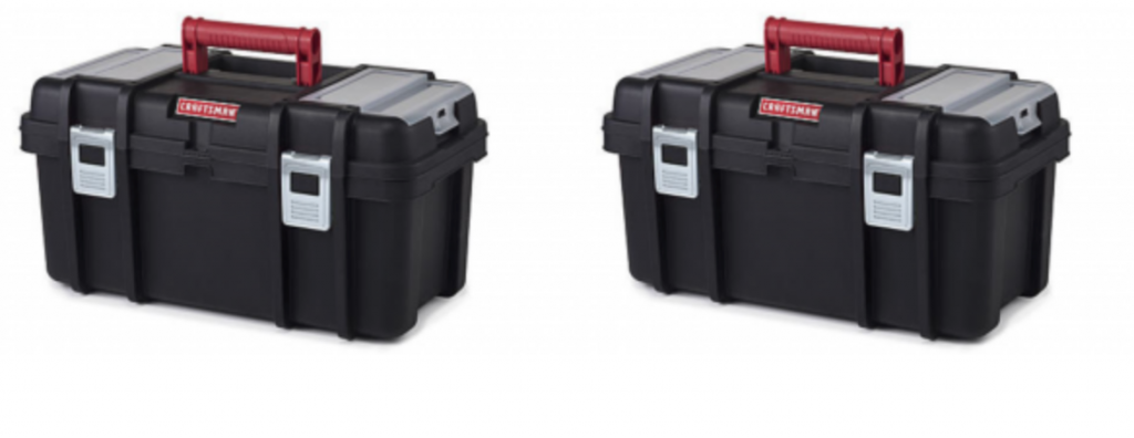 Craftsman 19 Inch Tool Box with Tray Just $9.99!