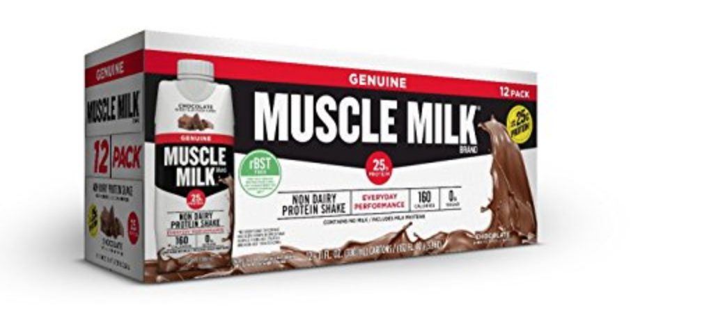 Muscle Milk Genuine Protein Shake Chocolate 12-Count $14.23 Shipped!
