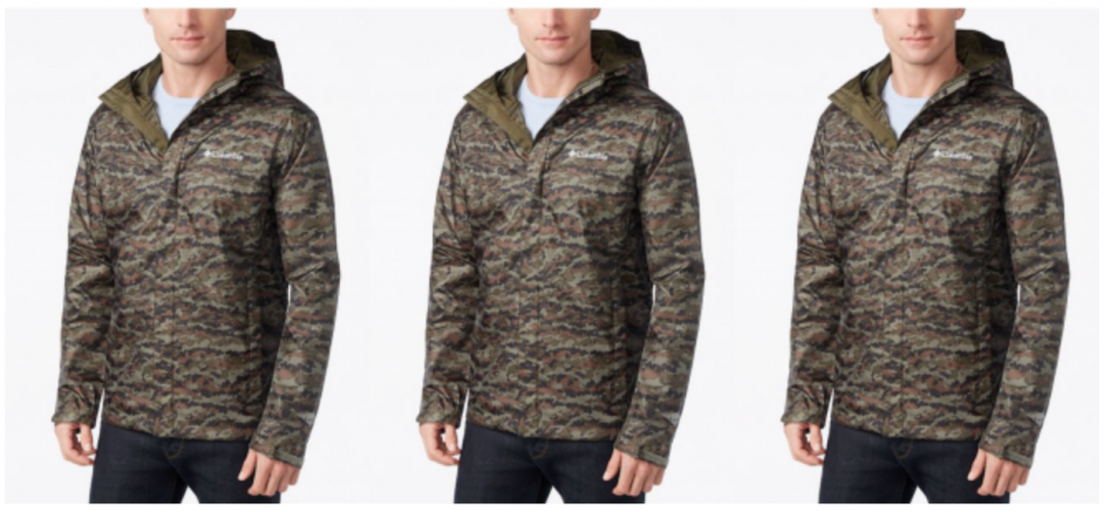 Columbia Men’s Watertight Packable Camouflage Jacket Just $24.96! (Reg. $100)