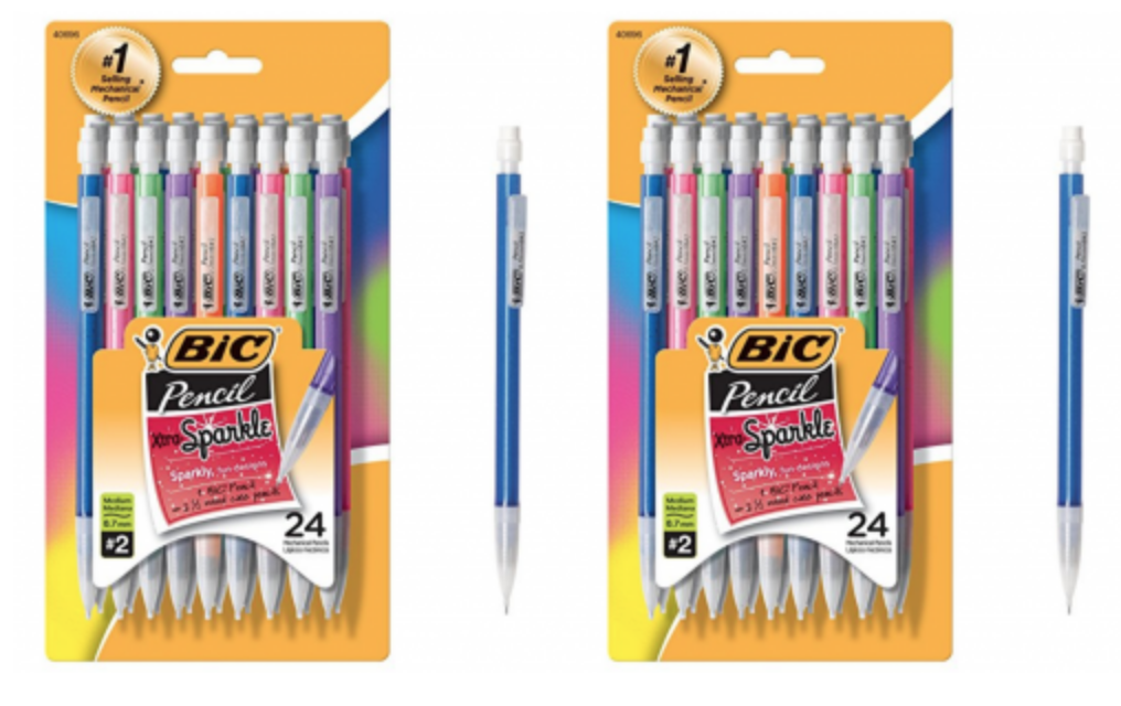 BIC Xtra-Sparkle Mechanical Pencil 24-Count Just $4.86!