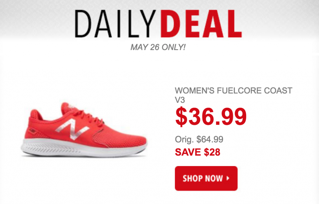 Women’s FuelCore Coast v3 New Balance Running Shoes Just $36.99 Today Only!