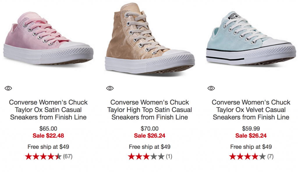 Save Up To 40% Off Converse Sneakers At Macy’s!