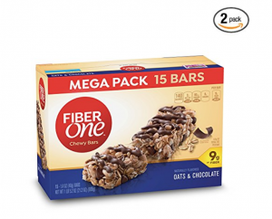 Fiber One Chewy Bar, Oats and Chocolate 30-Count Just $9.28 Shipped!