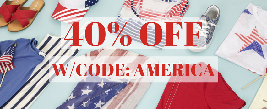 Still Available at Cents of Style! FUN Patriotic Styles for 40% Off! Free Shipping!