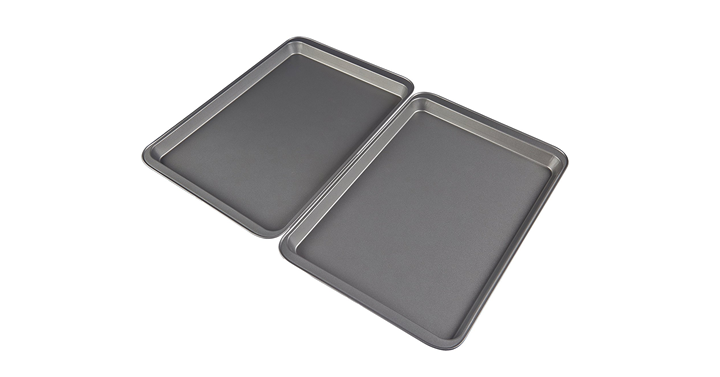 AmazonBasics Nonstick Carbon Steel Half Baking Sheet – 2-Pack – Just $16.79!