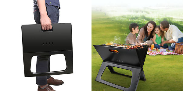 Portable Compact Charcoal BBQ Grill Only $19.99!