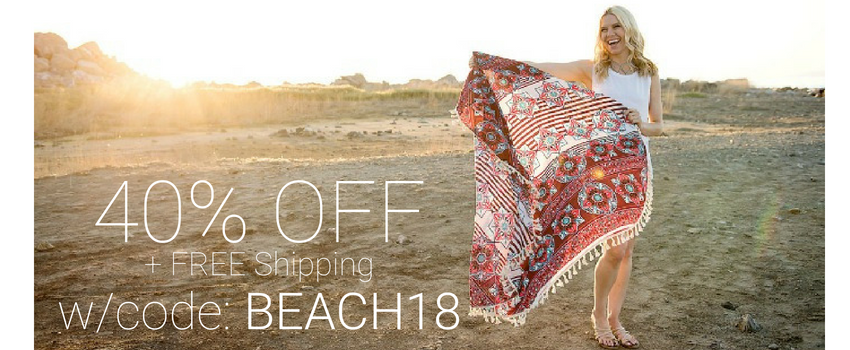 Cents of Style Bold & Full Wednesday! Fun Beach Wraps – 40% Off! FREE SHIPPING!