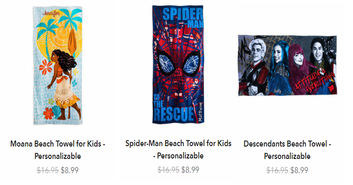 Disney Beach Towels Only $8.99 + FREE Shipping!