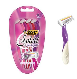 BIC Soleil Twilight Disposable Razor (4-Count ) – Only $2.47! *Add-On Item*