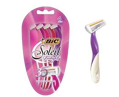 BIC Soleil Twilight Disposable Razor, 4-Count – Only $2.22!