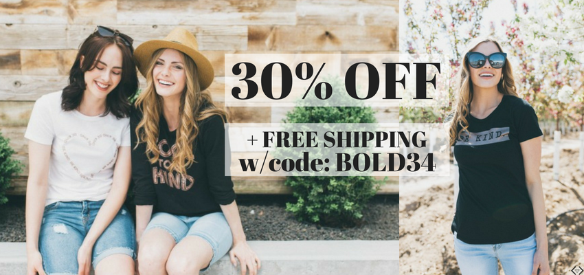 Cents of Style Bold & Full Wednesday! Bold Graphic Tees – 30% Off! FREE SHIPPING!