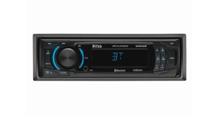 Boss Audio In-Dash Digital Media Receiver – Built-in Bluetooth with Detachable Faceplate – Just $24.99!