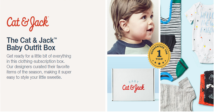 HOT! Cat & Jack Baby Outfit Subscription Box Here!