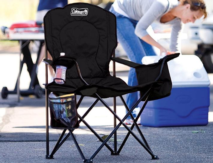 Coleman Oversized Quad Chair with Cooler – Only $16.50!