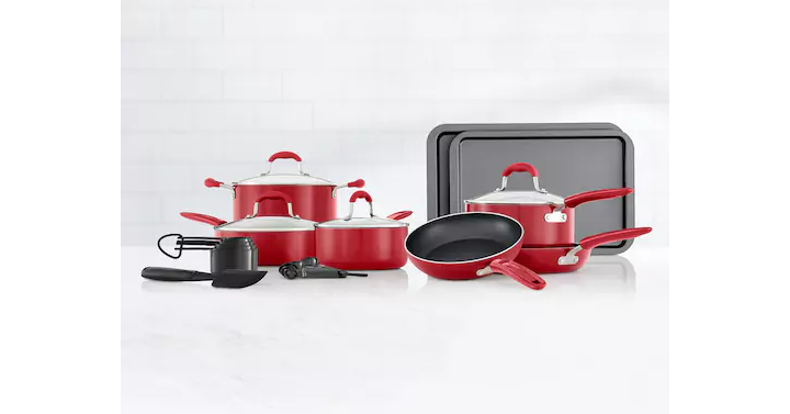 Kohl’s 30% Off! Earn Kohl’s Cash! Stack Codes! FREE Shipping! Food Network 22-pc. Nonstick Aluminum Cookware Set – Just $62.99! Plus earn $10 in Kohl’s Cash!