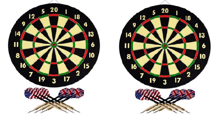 Trademark Games Dart Game Set with 6 Darts and Board Only $8.40 + FREE Pickup!
