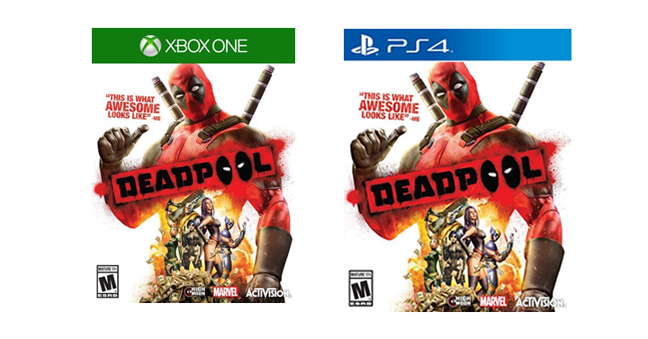 Deadpool Xbox One or PlayStation 4 – Just $14.99!